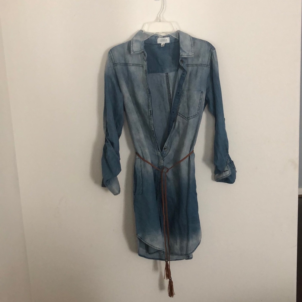 Jean style dress